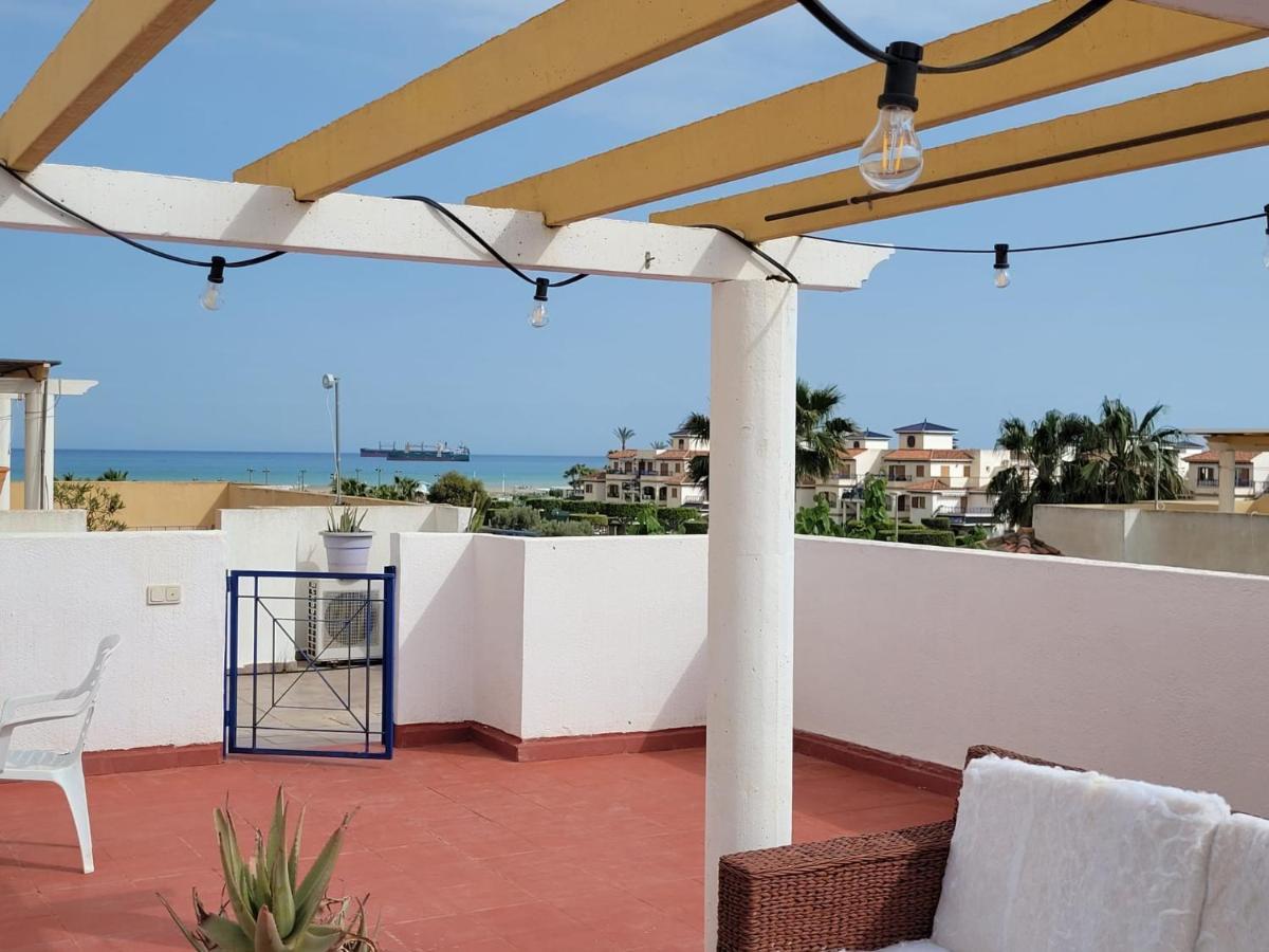 Apartamento Con Terraza Y Piscina A 300M De Playa Vera Esterno foto